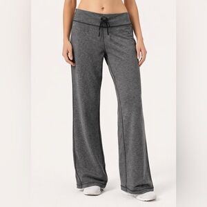 Lululemon Loose Fit Wide Leg Pants - Heathered Grey